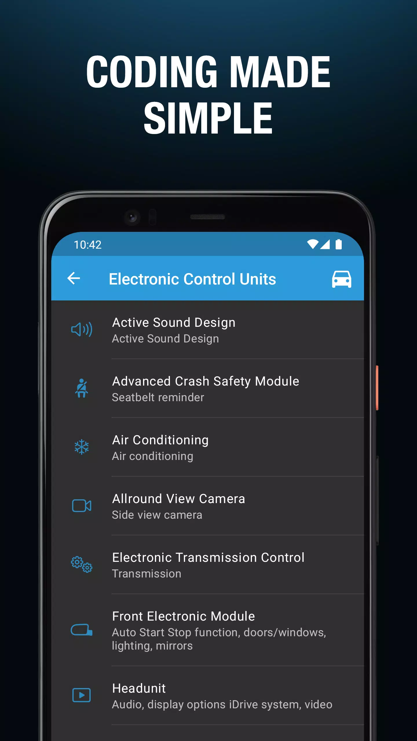 BimmerCode Ảnh chụp màn hình 1