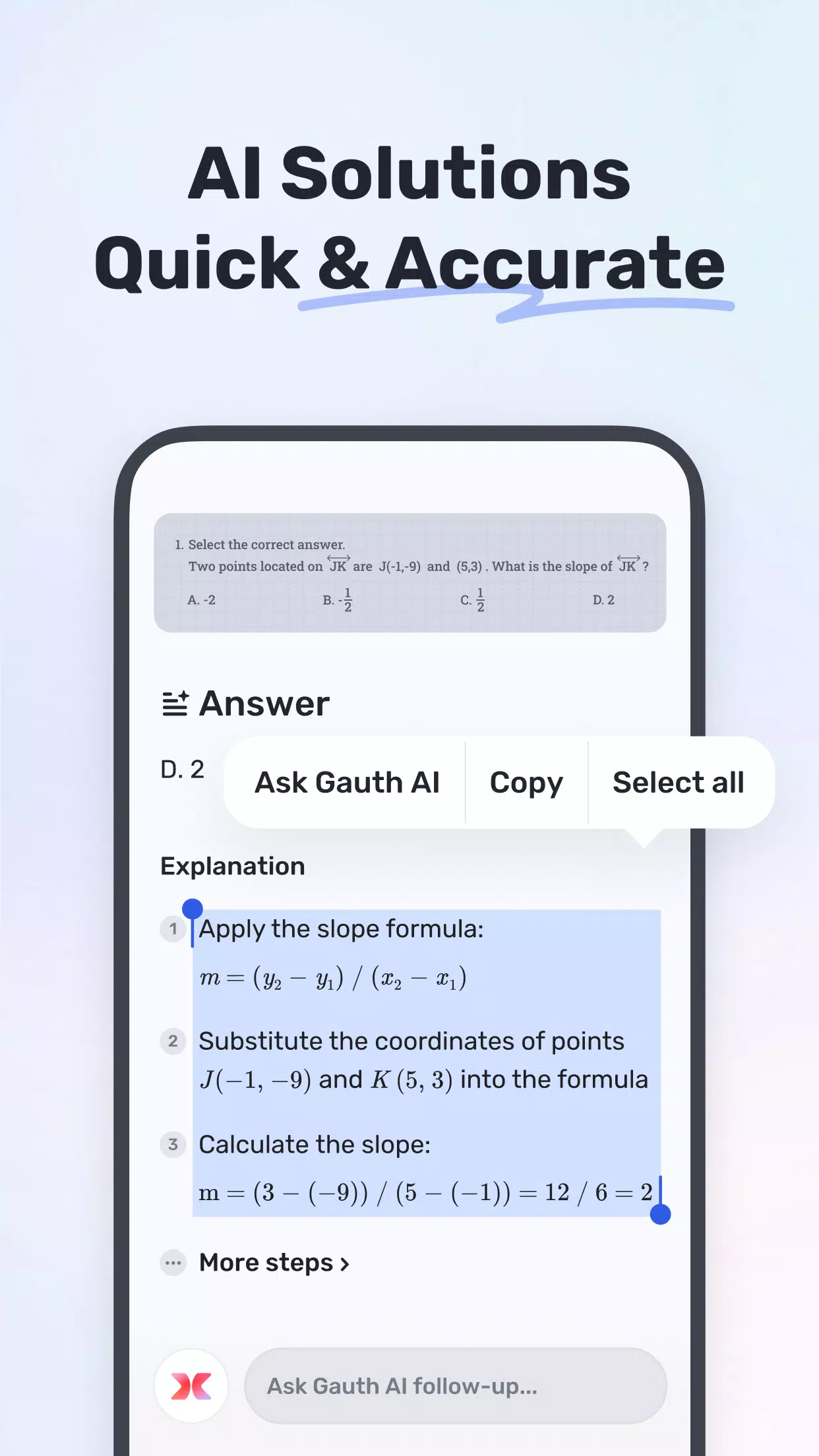 Gauth: AI Study Companion Screenshot 2