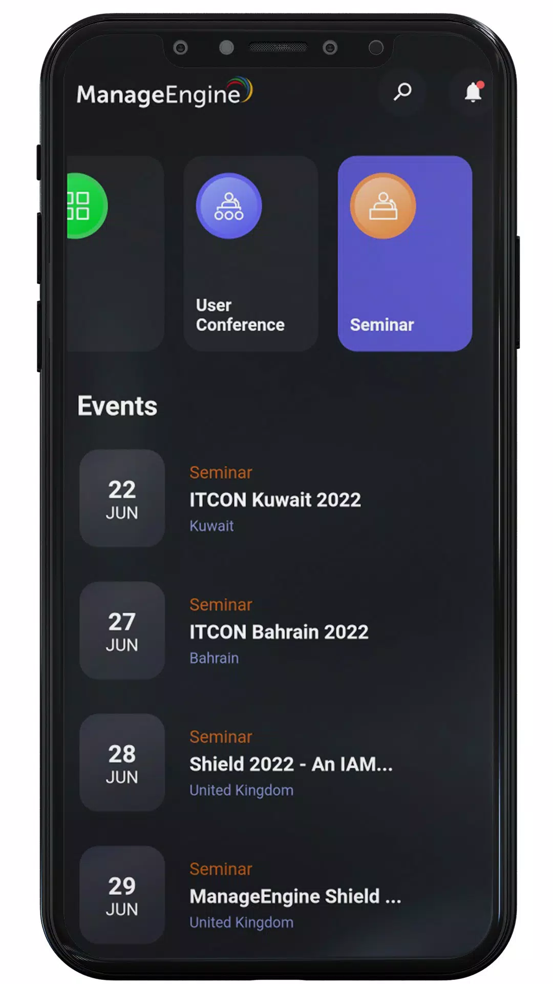 ManageEngine Events স্ক্রিনশট 3