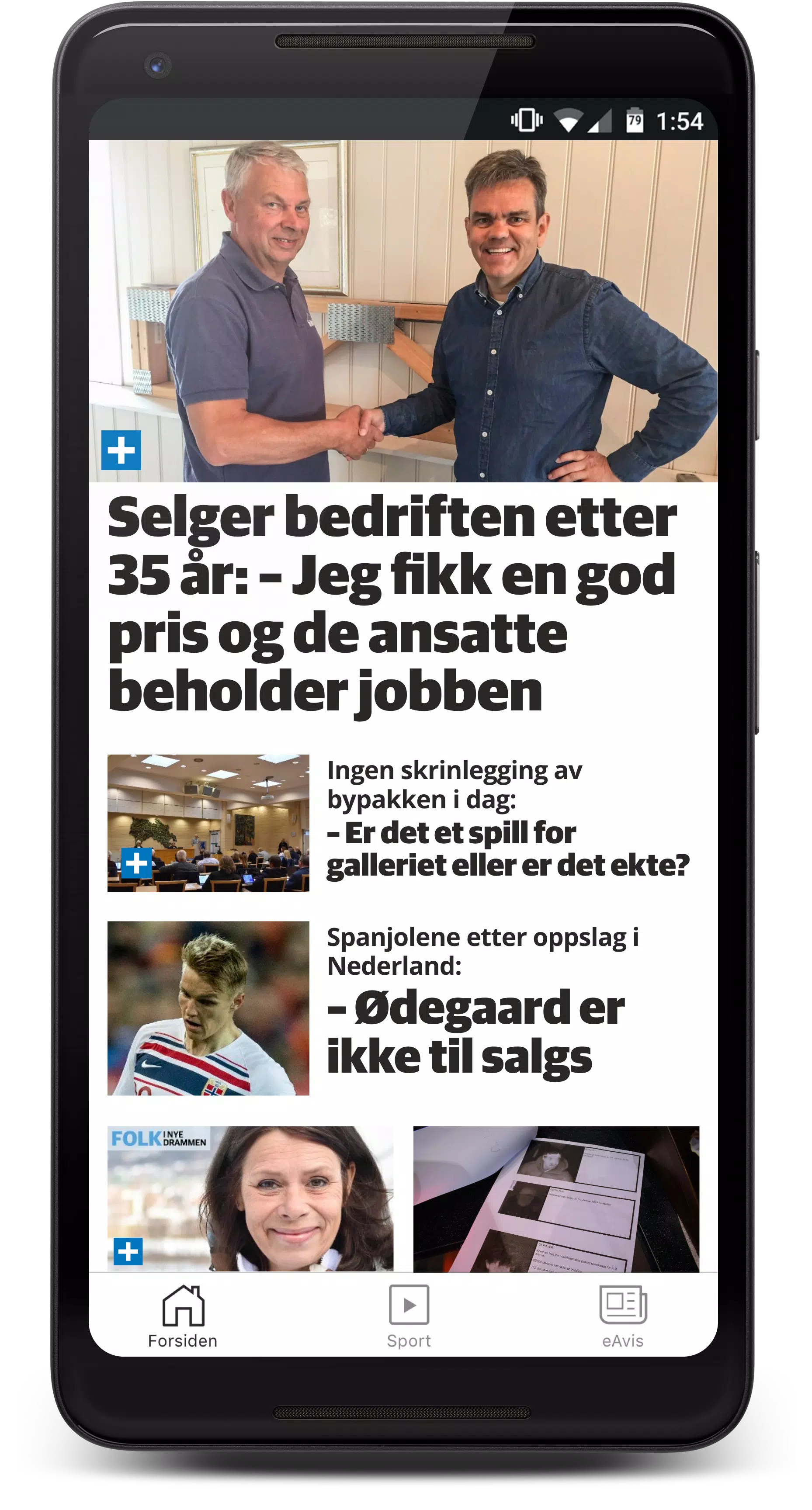 Schermata Bygdebladet 1