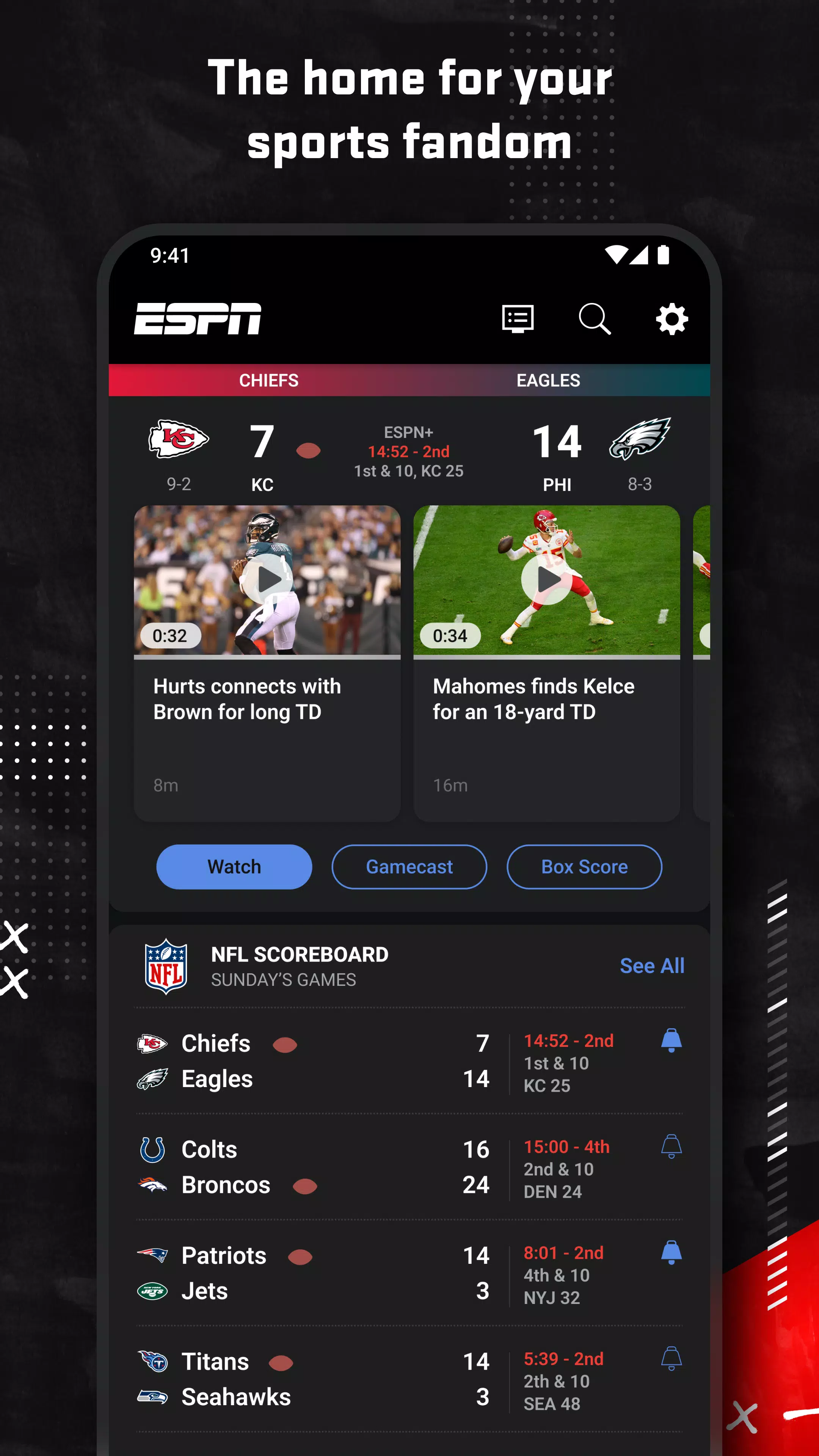 ESPN应用截图第1张