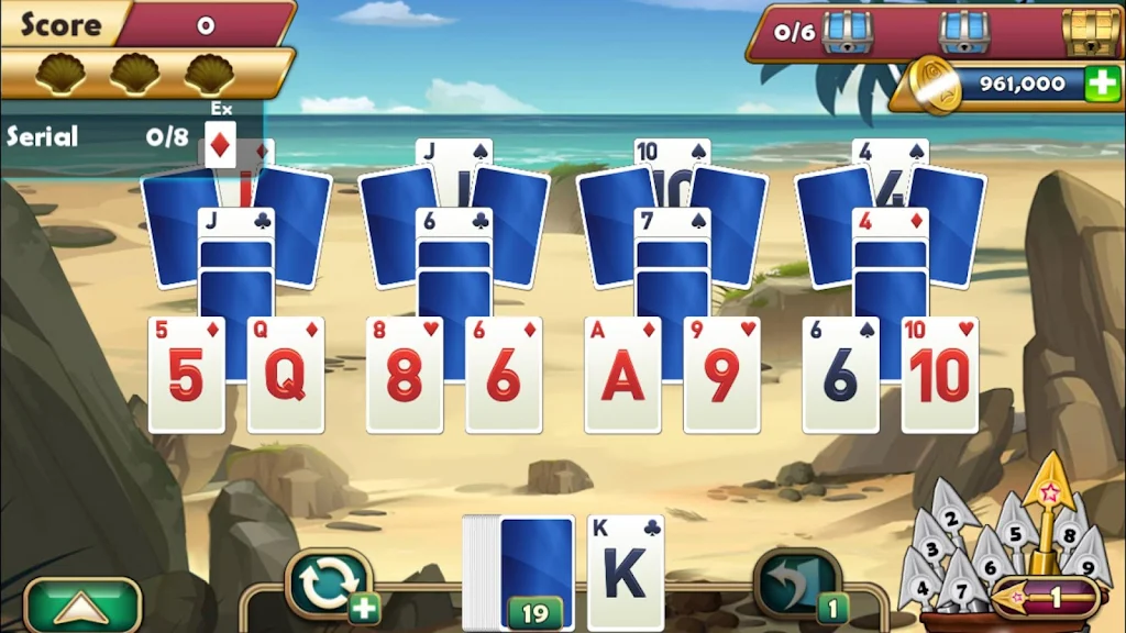 Seagirt Solitaire應用截圖第1張