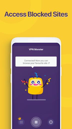VPN Monster - free unlimited & security VPN proxy Screenshot 3