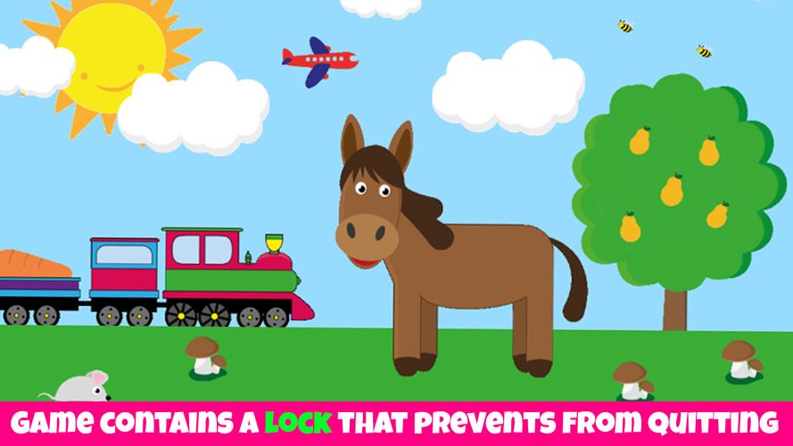 Animals, kids game from 1 year 스크린샷 2