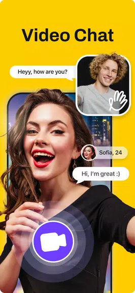 Juds- Random Live Video Chat Capture d'écran 1
