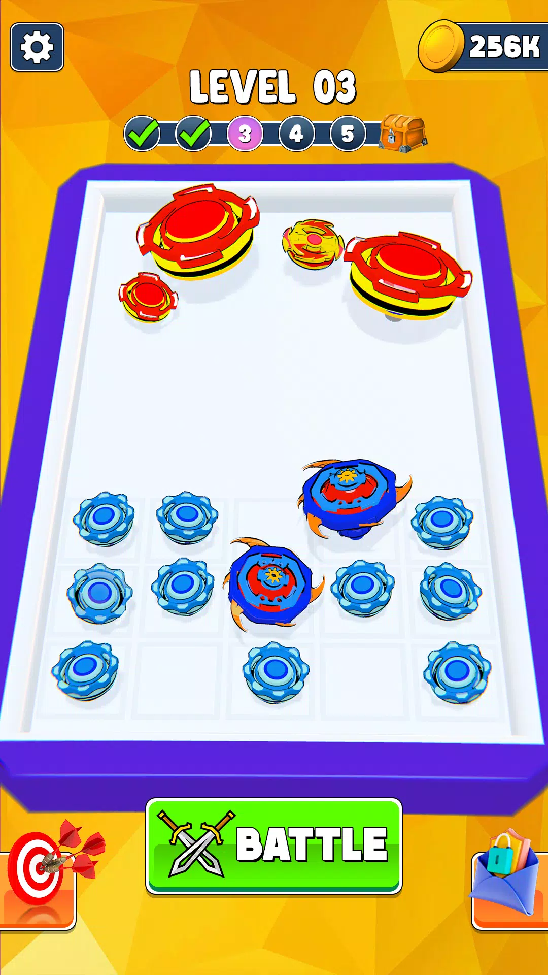 Merge & Battle Spinner Game Ekran Görüntüsü 1