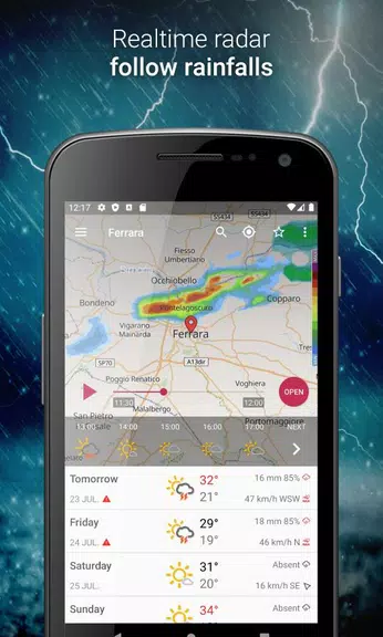 3B Meteo - Weather Forecasts Screenshot 2
