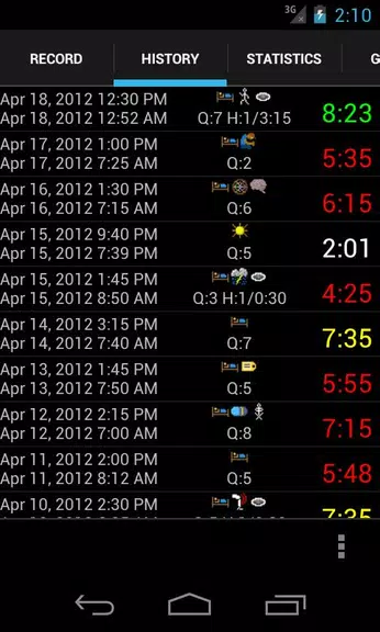 Sleepmeter FE স্ক্রিনশট 4