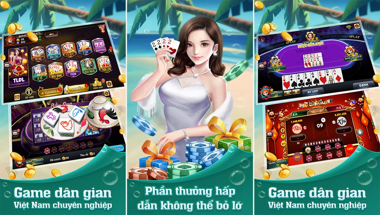 4Play - Tiến Lên Miền Nam Online應用截圖第1張