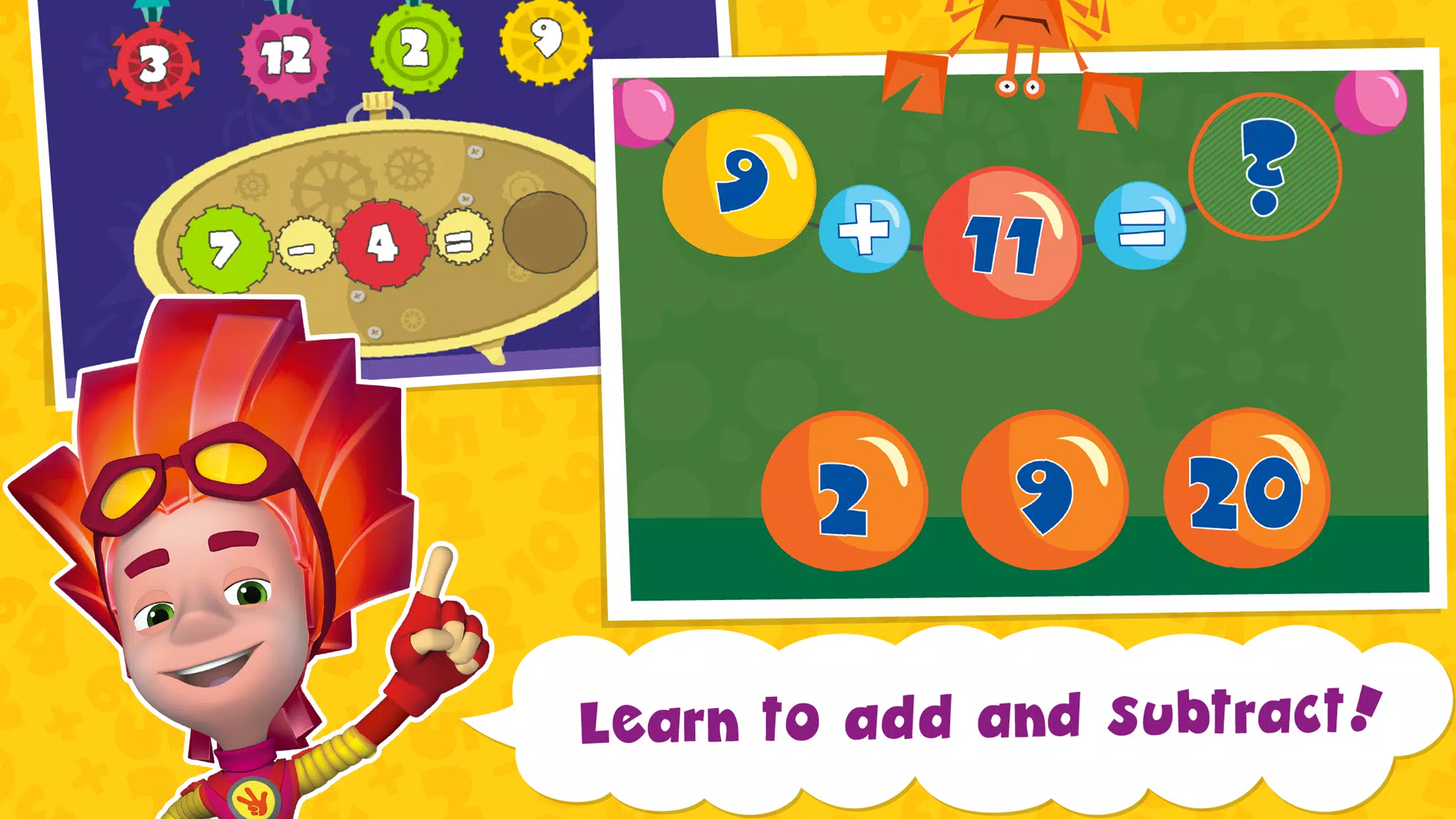 The Fixies Math Learning Games Ảnh chụp màn hình 2