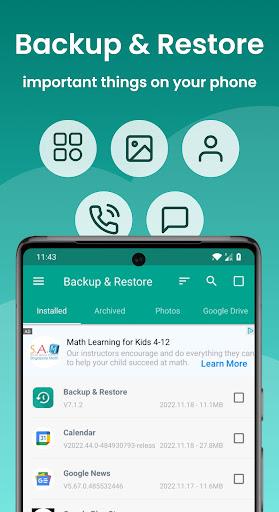 App Backup Restore Transfer Screenshot 1