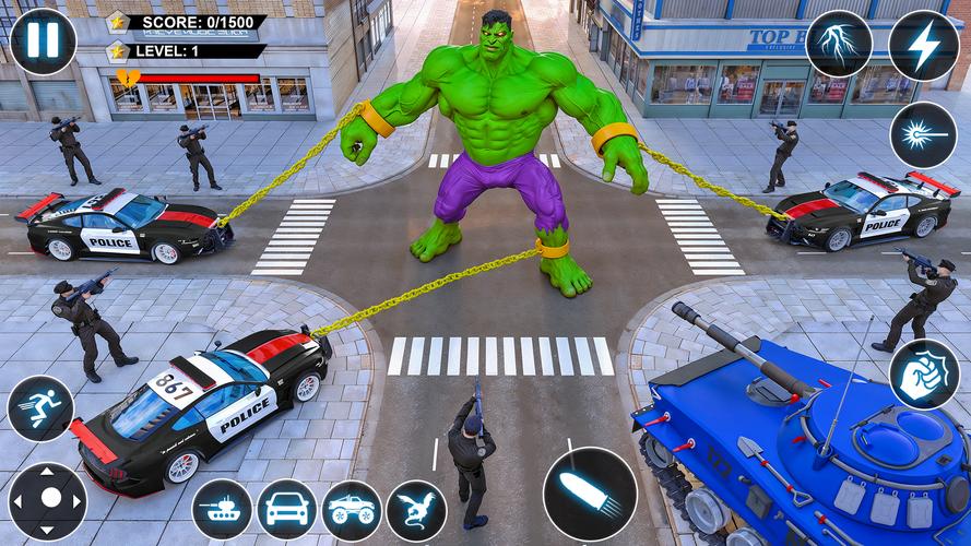 Incredible Monster Hero Games Captura de pantalla 3
