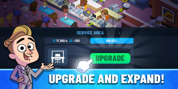 Idle Bank Tycoon: Money Empire應用截圖第1張