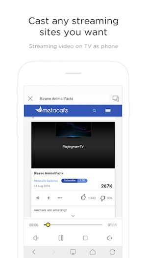 QuickCast|Web Video|Chromecast/DLNA/Airplay/FireTV Ảnh chụp màn hình 1