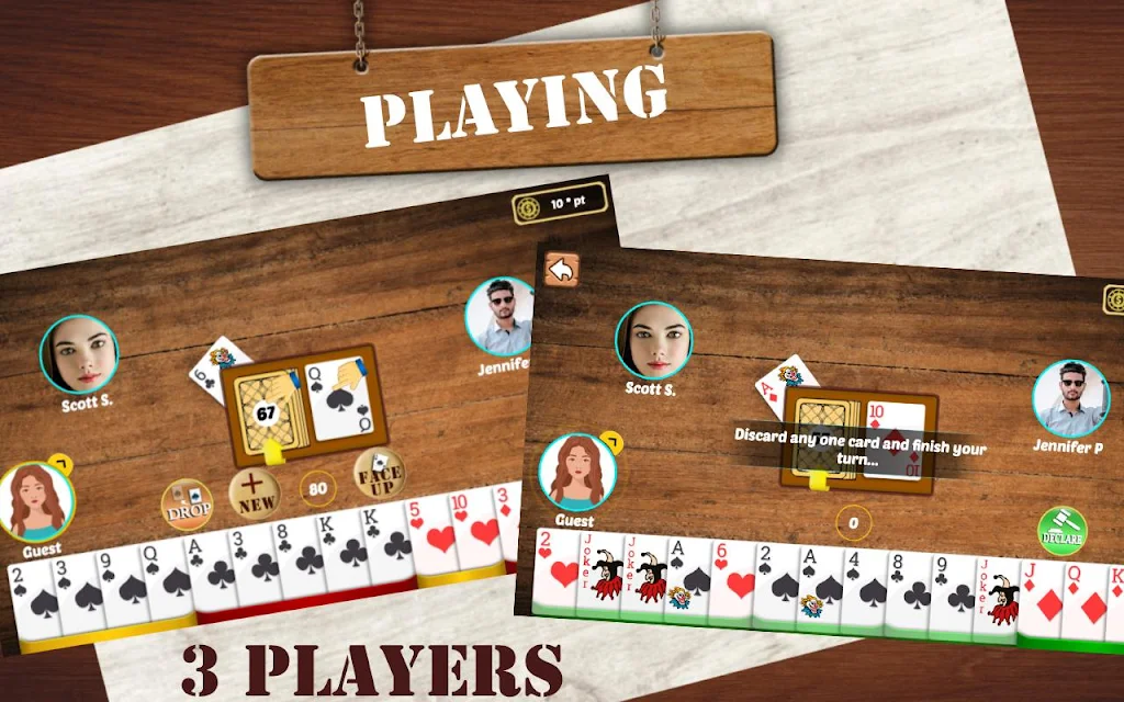 Indian Rummy: Play Original Circle Free Card Game Скриншот 2