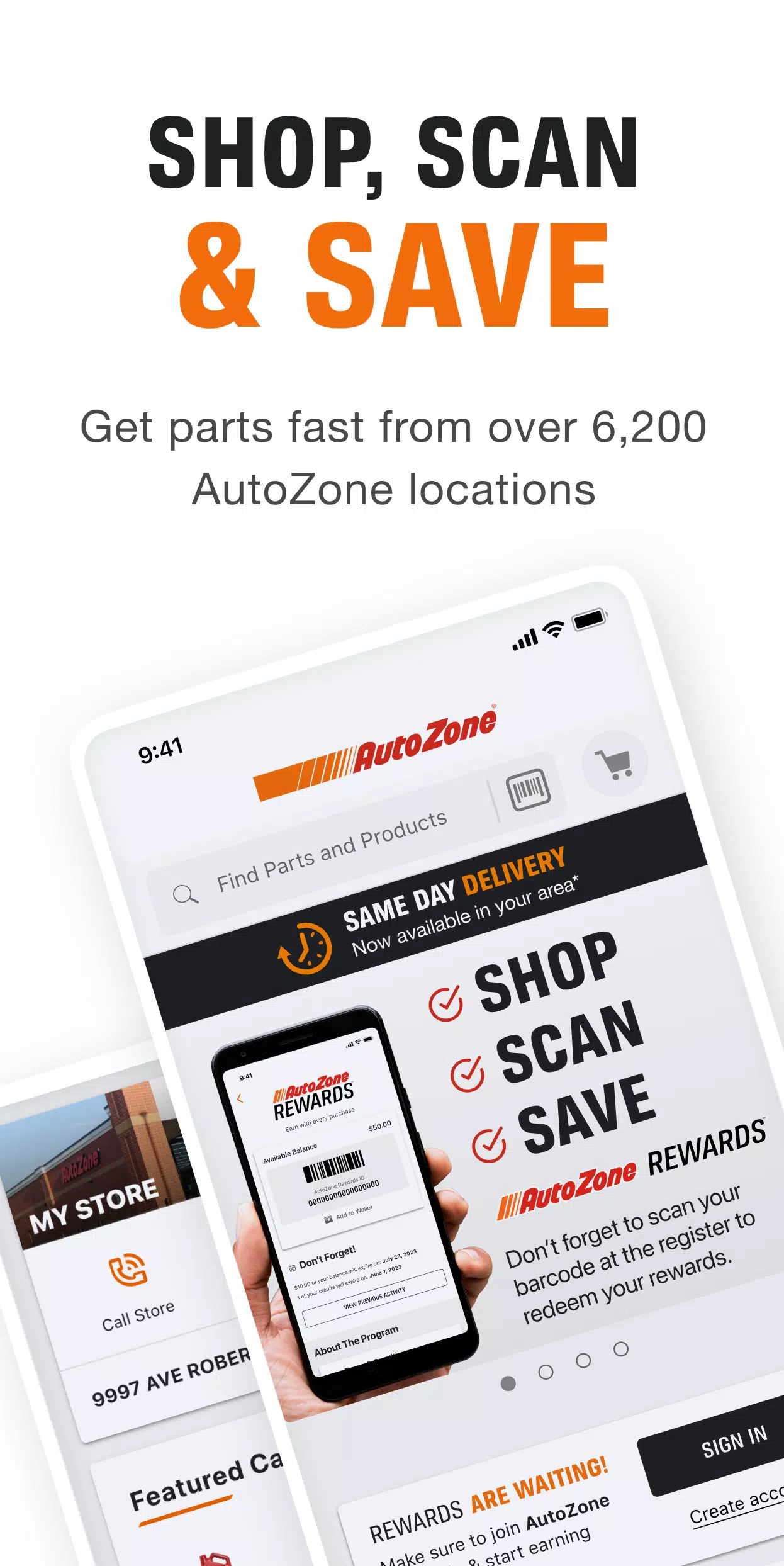 AutoZone ဖန်သားပြင်ဓာတ်ပုံ 1