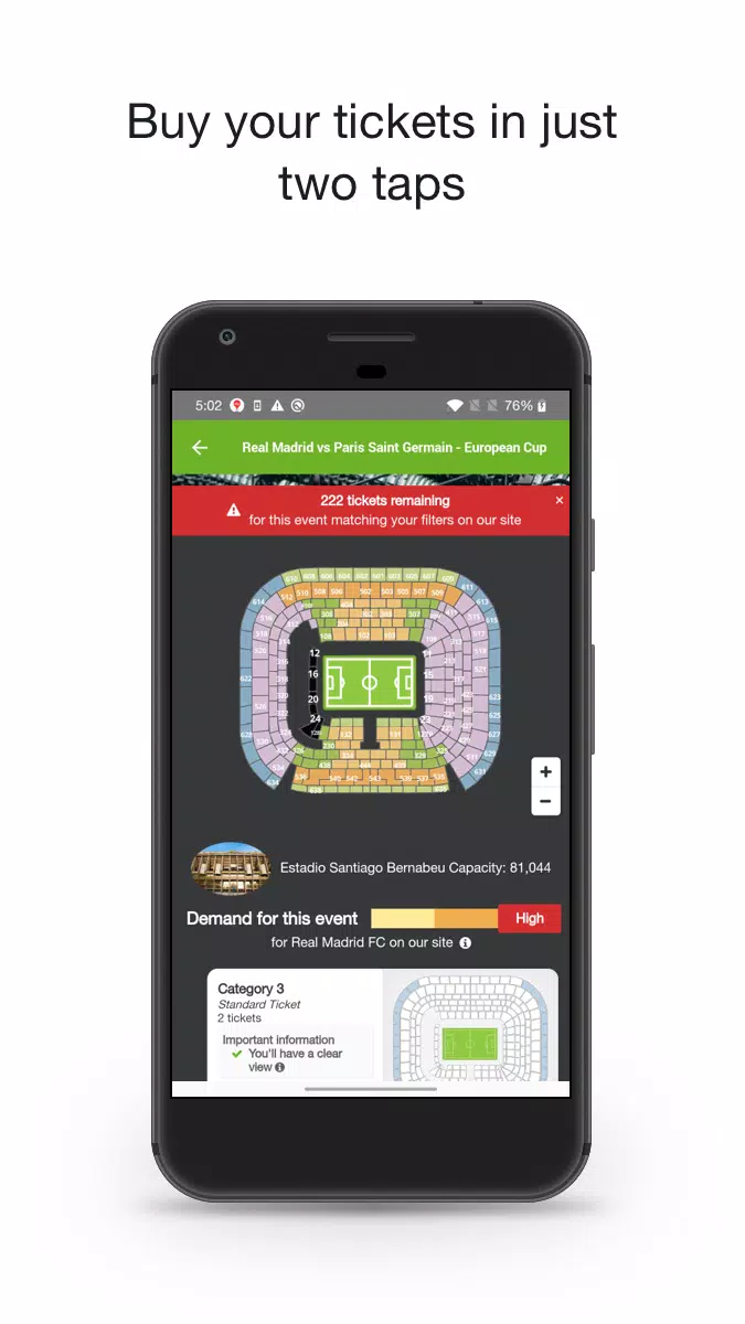 viagogo Tickets應用截圖第3張