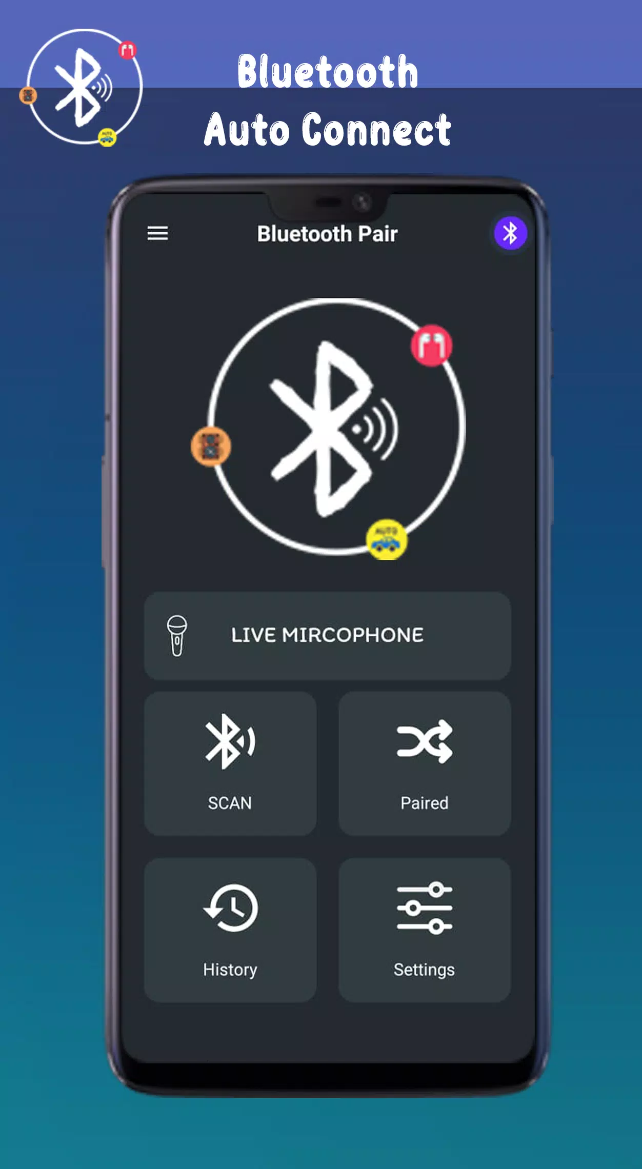 Conexión Bluetooth automática Captura de pantalla 2