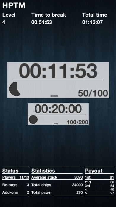 Home Poker Tournament Player Captura de pantalla 2