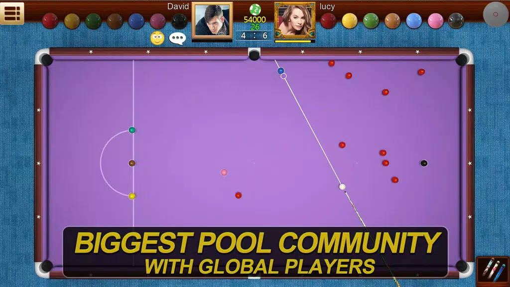 Real Pool 3D Online 8Ball Game Ảnh chụp màn hình 3