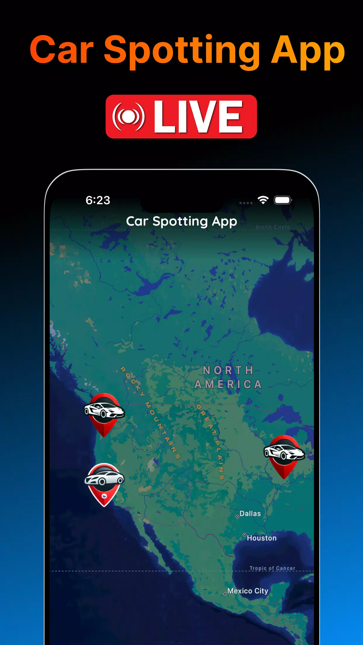 Car Spotting App Capture d'écran 1
