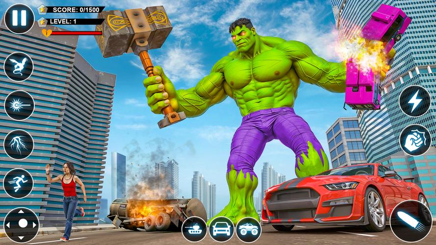 Incredible Monster Hero Games Captura de pantalla 2
