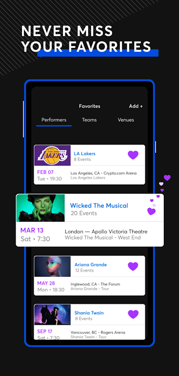 Ticketmaster－Buy, Sell Tickets Captura de tela 3