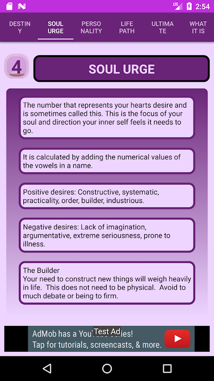 Pythagorean Numerology Calculator Скриншот 4