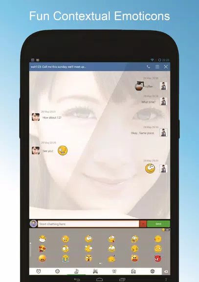 DroidMSG - Chat & Video Calls Capture d'écran 3