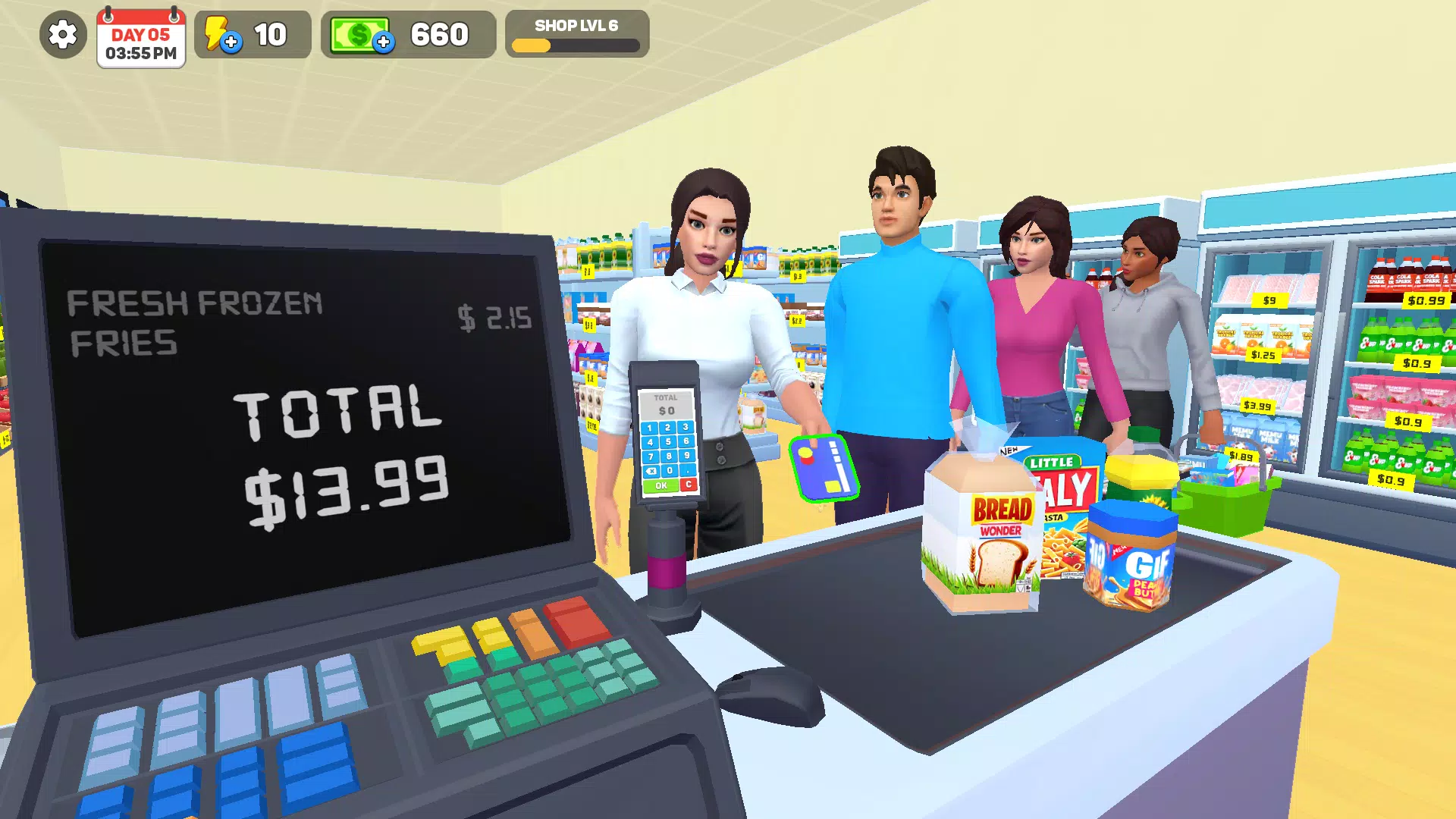 My Supermarket Simulator 3D स्क्रीनशॉट 2