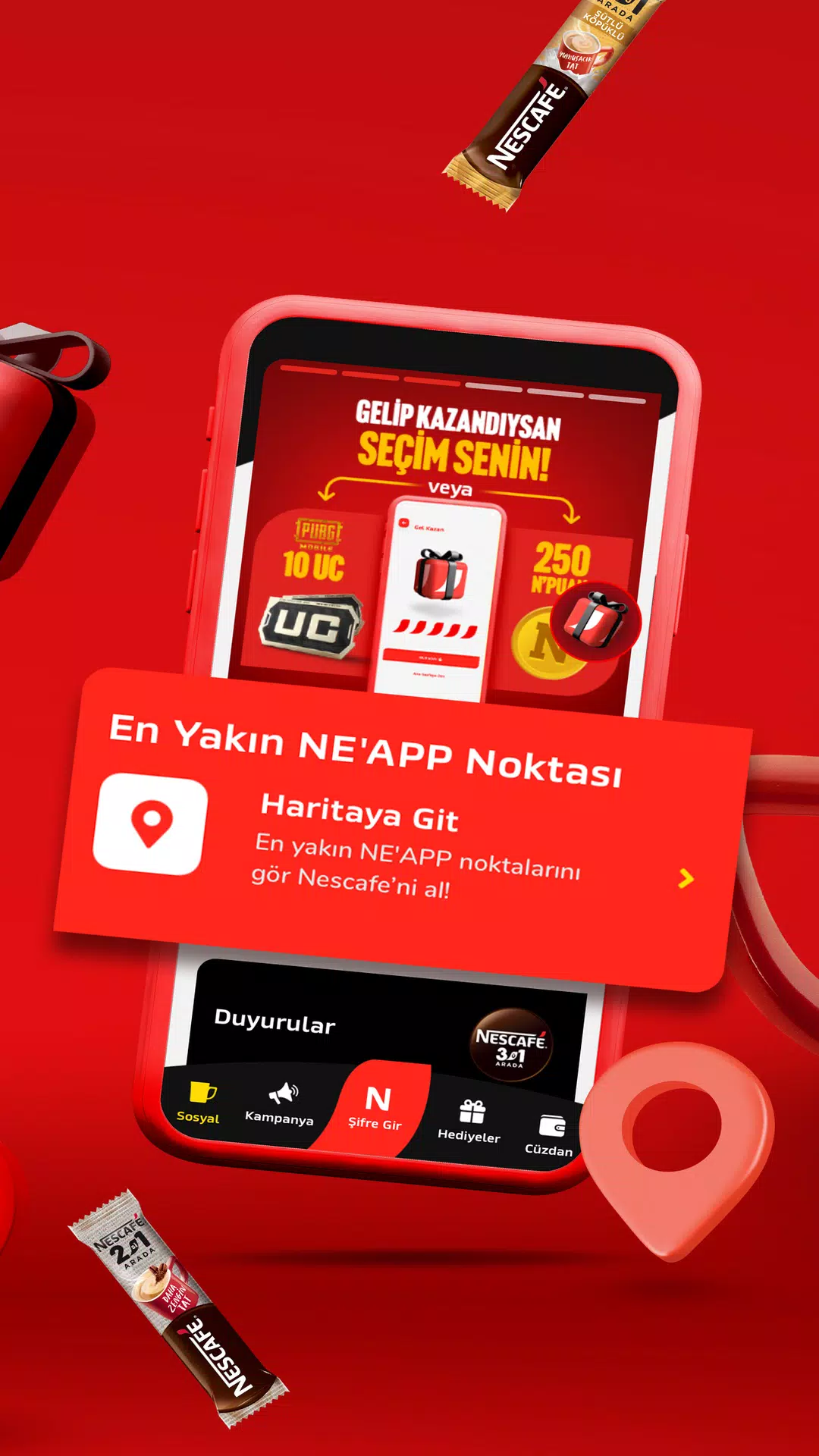Nescafé 3ü1 Arada NE'APP स्क्रीनशॉट 4