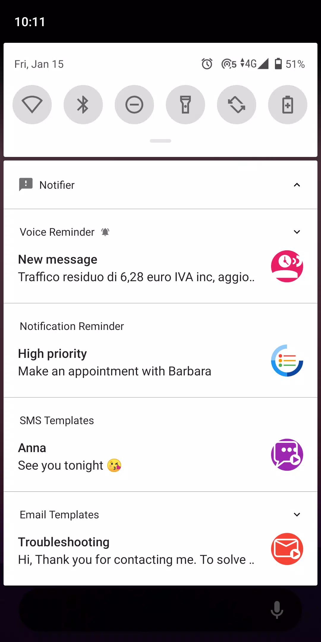 Fake Notifications Скриншот 3