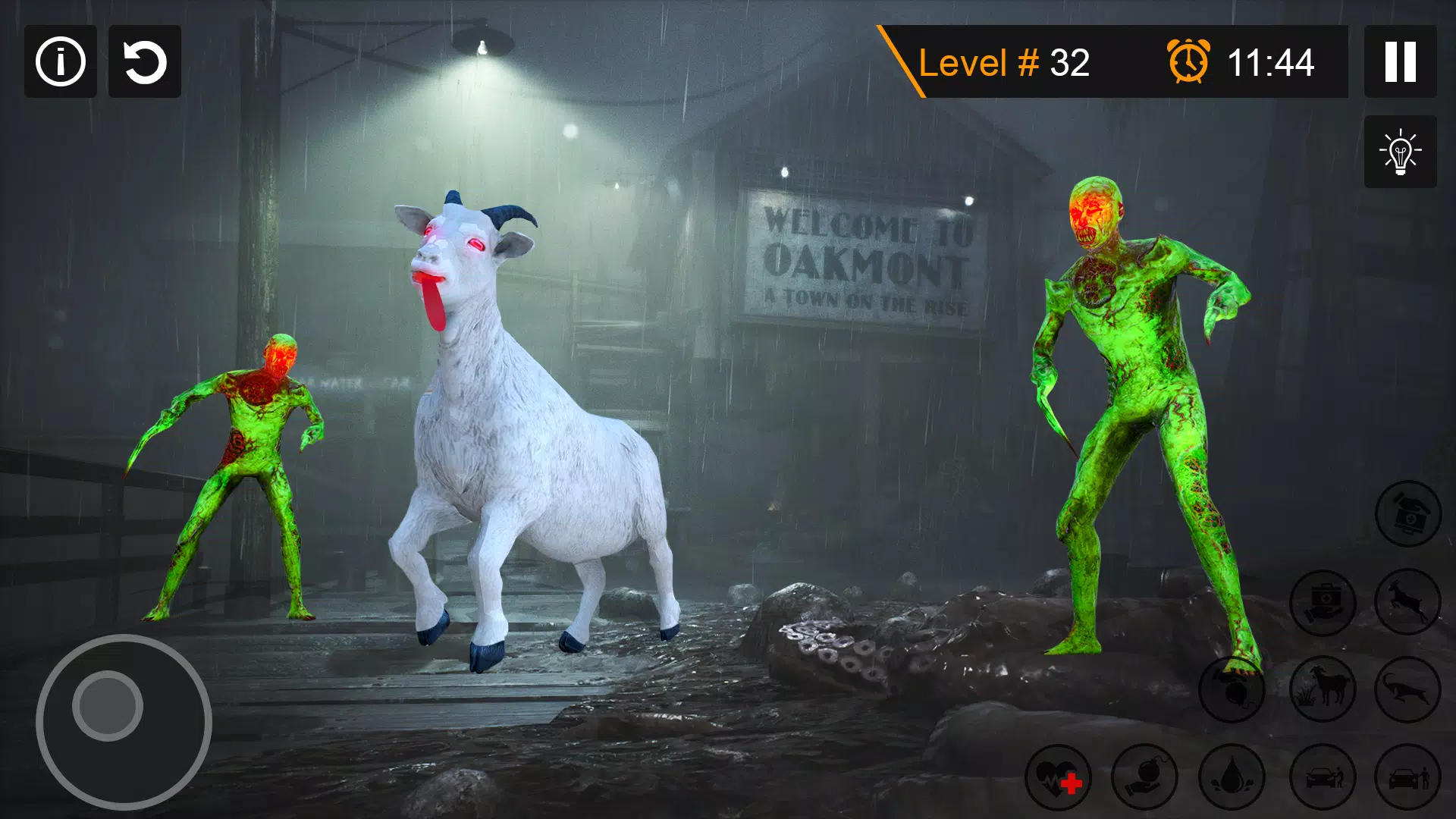 angry goat: animal sim Ảnh chụp màn hình 3