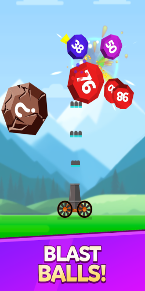 Ball Blast Cannon blitz mania स्क्रीनशॉट 2