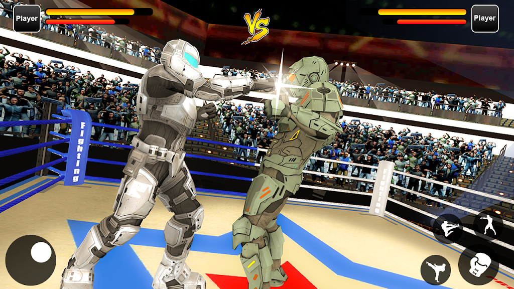 Schermata Robot Ring Fighting Real Robot VS Superhero Robot 1