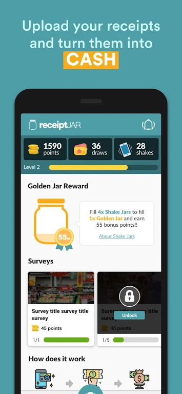 Schermata ReceiptJar - Turn your receipt 3