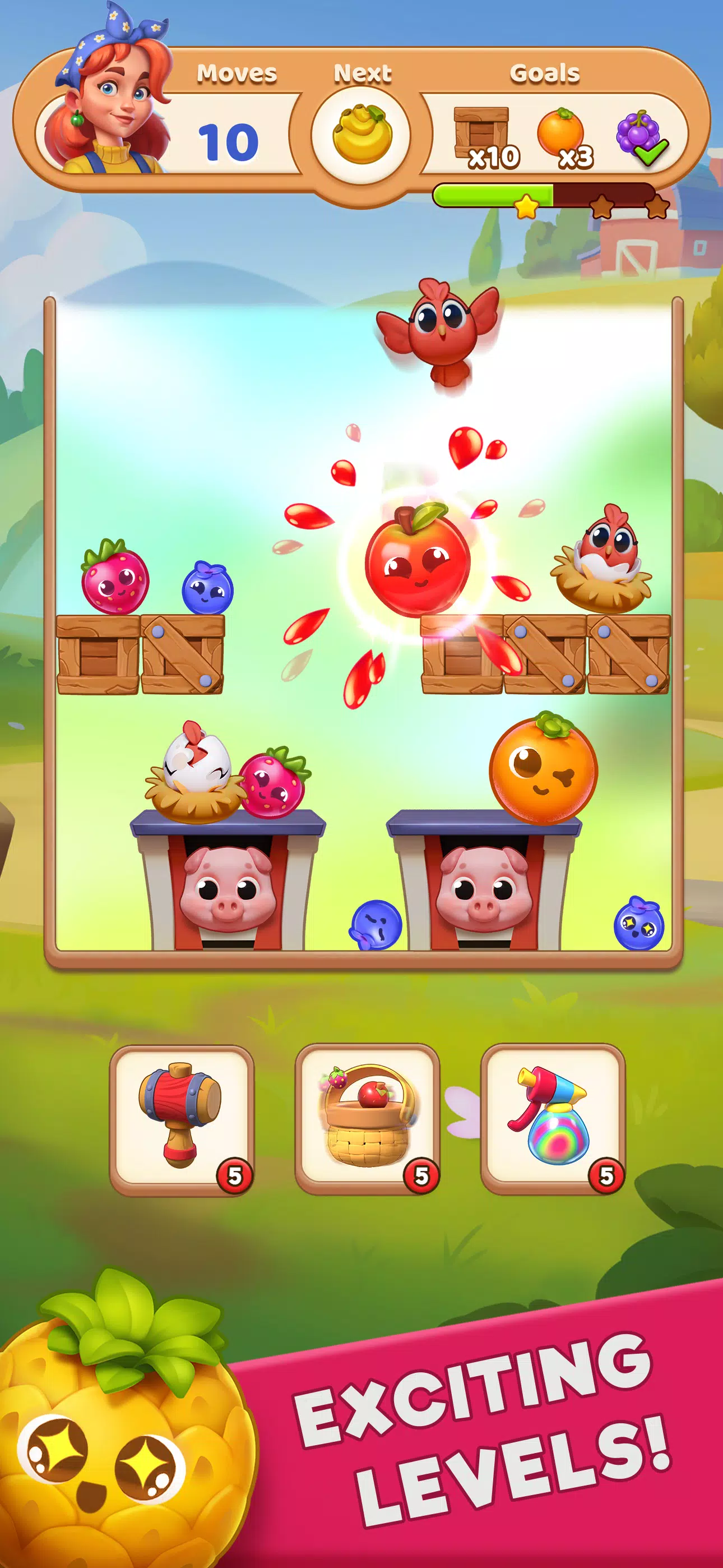 FruitFall! स्क्रीनशॉट 3
