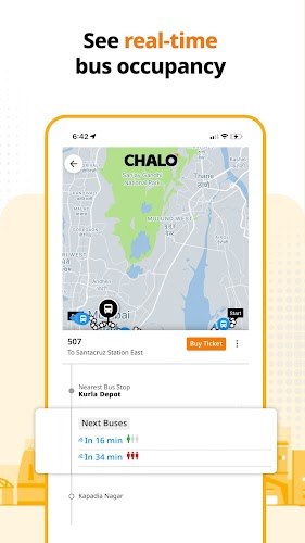 Chalo - Live Bus Tracking App スクリーンショット 3