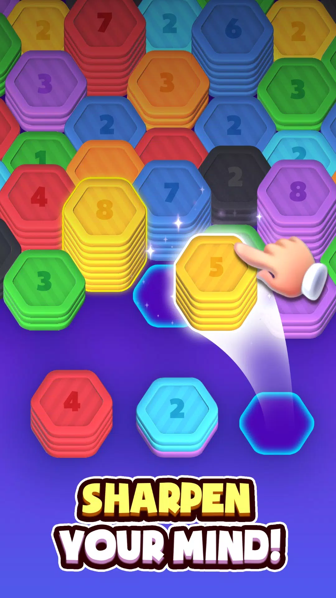 Hexa Stack Captura de pantalla 2