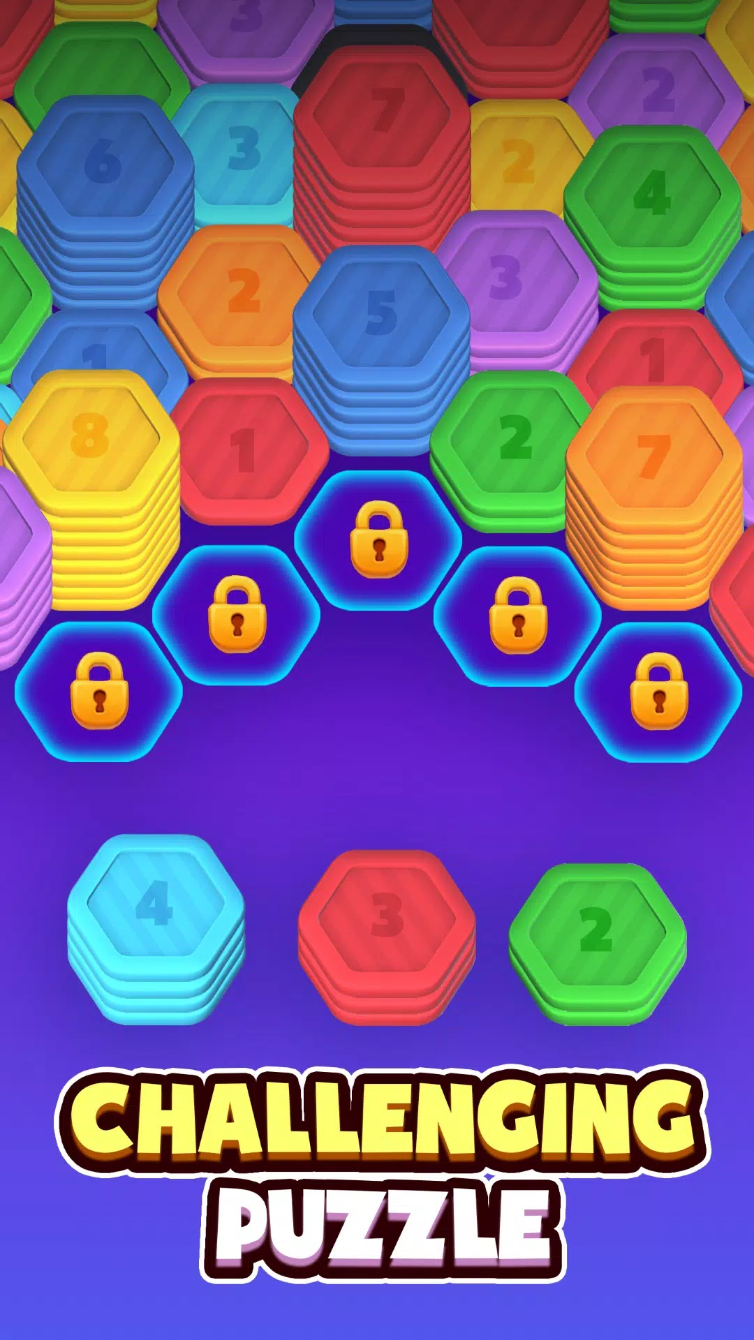 Hexa Stack Captura de pantalla 3
