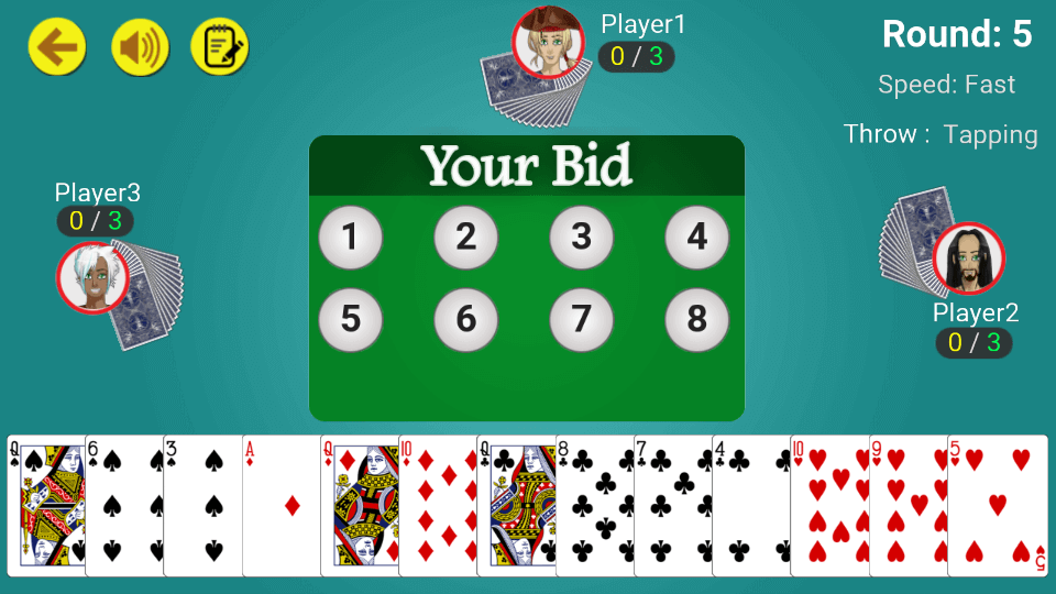 Call break : Offline Card Game Screenshot 2