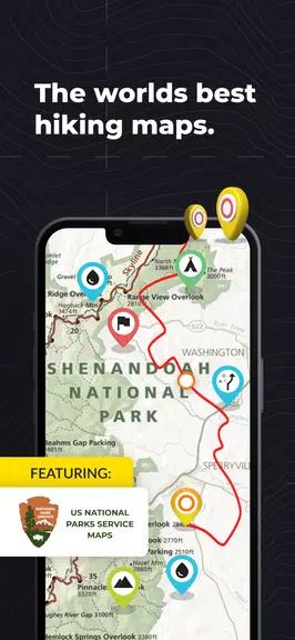 HiiKER: Die Wanderkarten-App Screenshot 2