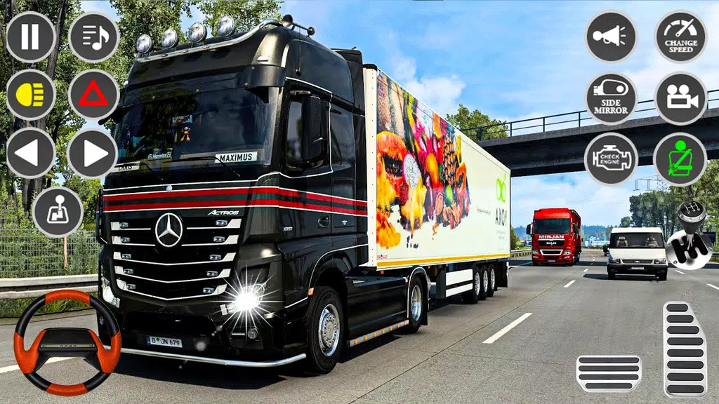 Real Truck Parking Truck Drive स्क्रीनशॉट 2