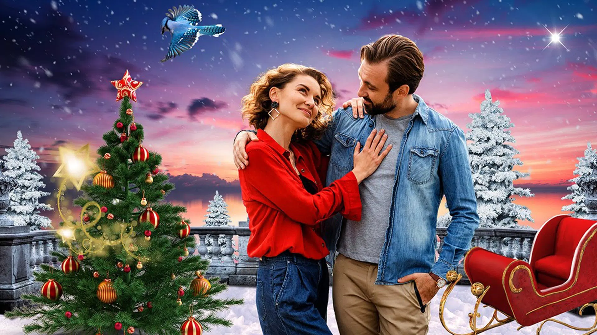 Christmas Photo Frames, Editor應用截圖第1張