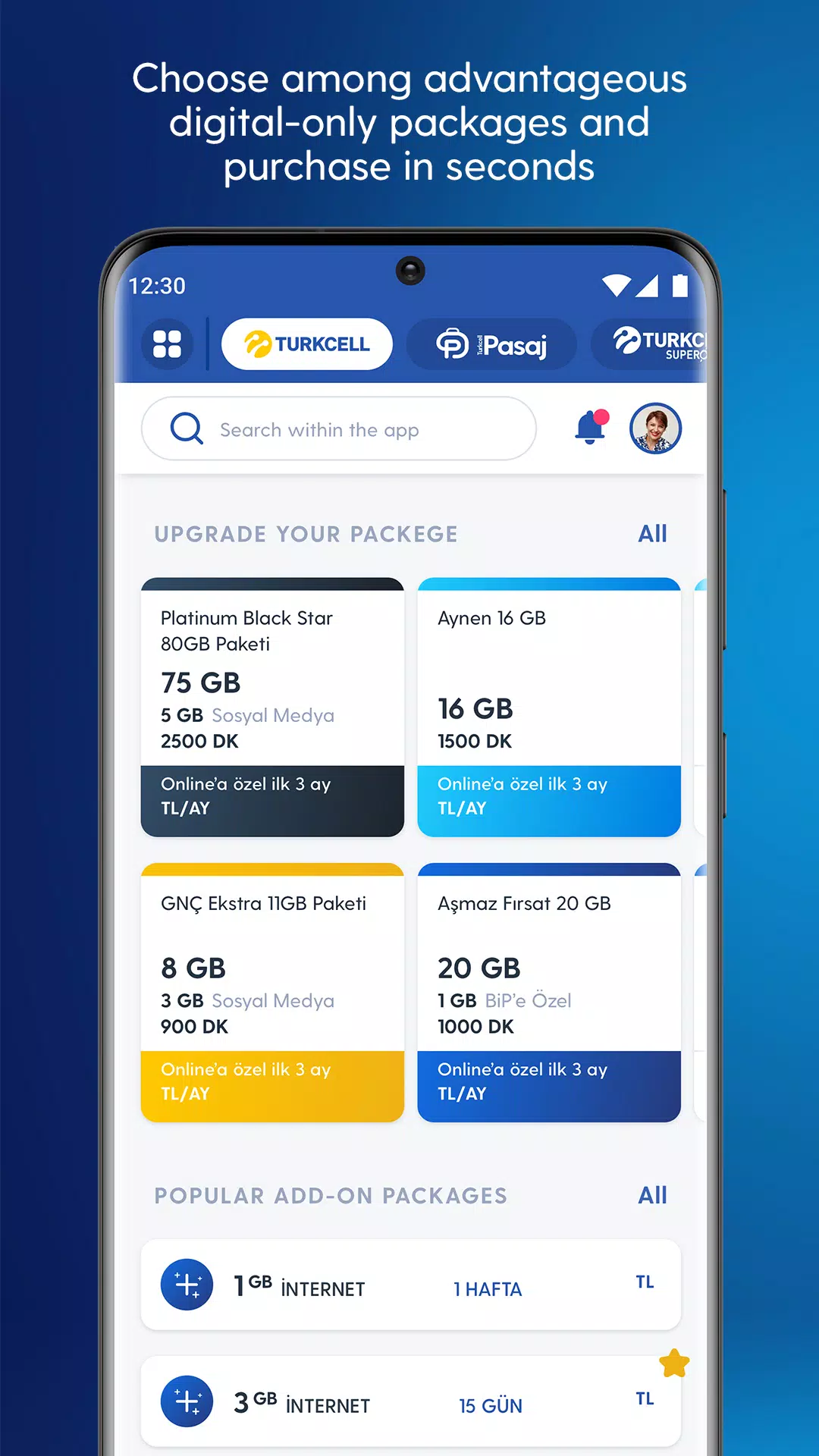 Turkcell應用截圖第4張