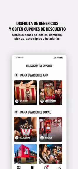 KFC APP - Ec, Co, Cl, Ar y Ve ภาพหน้าจอ 3
