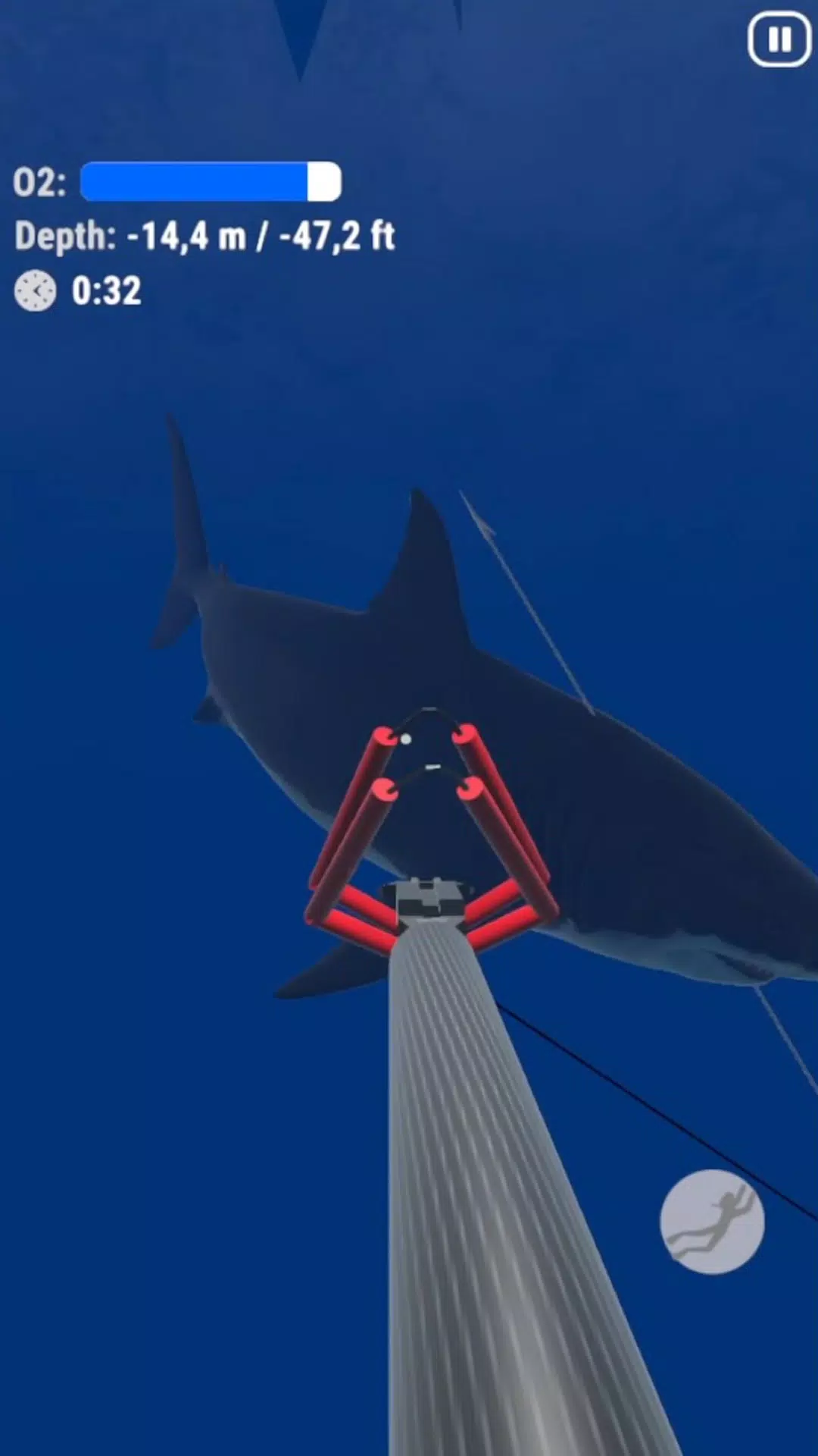 Spearfishing Shark Captura de tela 4