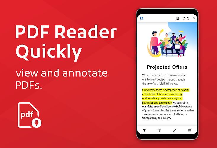 PDF Reader App : Read All PDF ဖန်သားပြင်ဓာတ်ပုံ 2