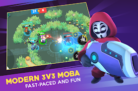 Schermata Heroes Strike Offline - MOBA & 2