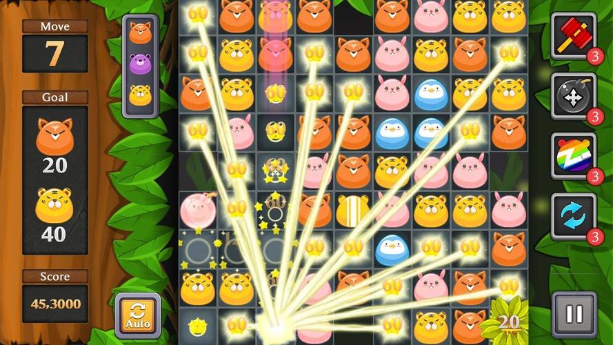 Jungle Match Puzzle Capture d'écran 1